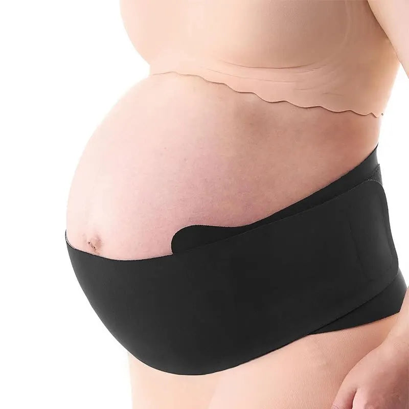 Maternity Belly Support Belt Breathable Thin Pregnancy Abdomen Support Band For Mid Late Pregnancy Large Belly Pregnant Women