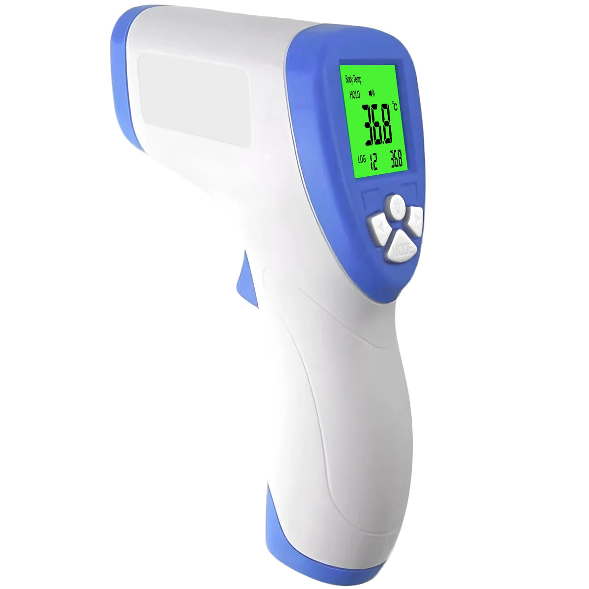 Infant Adult 2-in-1 Infrared Thermometer Non-contact Forehead Ear Digital Fever Check Thermometer for Home