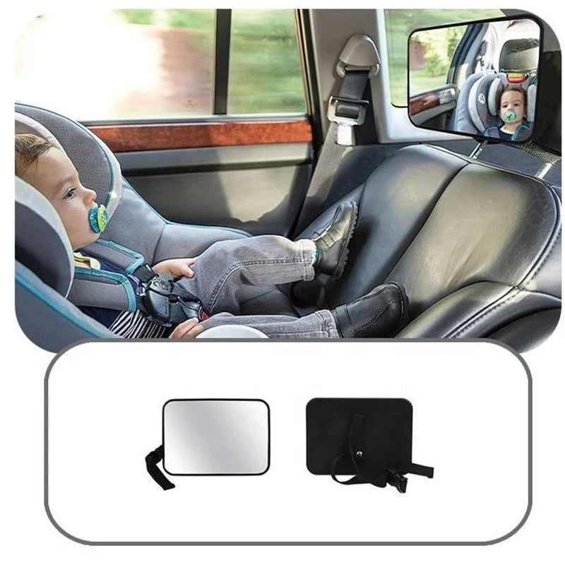 Car Rearview Mirror Baby Mirrors For Safety Interior Mirror Universal Car Seat Headrest Mirror Monitor Child Baby Safety Driving